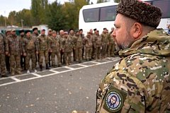 Атаман Бадерный о службе в Казачьей сотне: Работаем слаженно