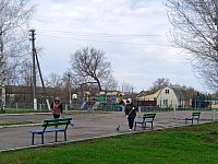 В Краснознаменском прошел очередной субботник