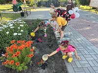 Патриотическая акция «Цветы для Героев» прошла в Краснознаменском