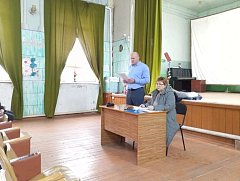 В Низовке прошла встреча с жителями села