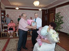 Изумрудная свадьба супругов Сергиенко