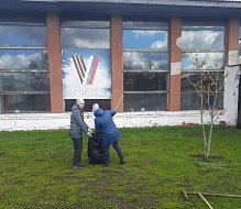 В Красавском МО прошли субботники, приуроченные к Году единства народов России