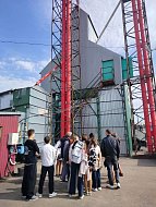 Побывав на мехтоку, школьники узнали, как зерно готовят к хранению