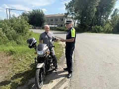 В Самойловском районе сотрудники Госавтоинспекции провели профилактическую акцию «Двухколесный транспорт!» 