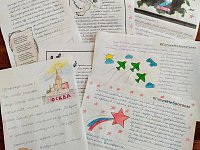 В Благовещенской школе прошла акция «Письмо солдату» 