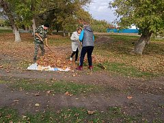 В Красавке прошел субботник