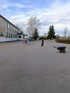 В Краснознаменском прошел очередной субботник