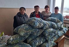 В п. Садовом организовали пошив белья для нужд госпиталя