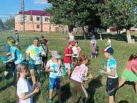 На фестивале красок было ярко и весело!