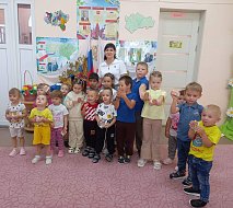 Для дошкольников провели развлекательную программу