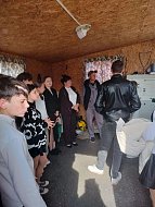 Побывав на мехтоку, школьники узнали, как зерно готовят к хранению