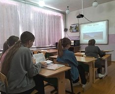 Урок Мужества прошел в Полоцкой школе