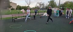 В Краснознаменском отметили День семьи по-спортивному
