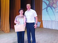 Поздравления принимали медицинские работники района