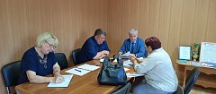 Куратор района провел личный прием граждан