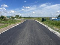 В с. Новоалександровке отремонтировали автомобильную дорогу