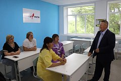 Николай Панков побывал в сёлах Самойловского района