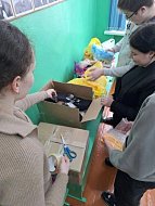 В Святославке прошла масштабная акция по сбору гуманитарной помощи бойцам