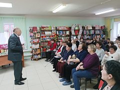 В районной библиотеке прошла встреча с саратовскими писателями