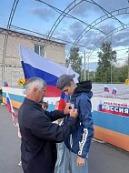 Прошли мероприятия в честь Дня флага