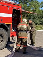 В Красавском доме - интернате прошли  масштабные учения
