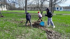 Субботник «Мы за чистоту!» прошел в Благовещенской школе