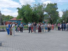 Минутой молчания самойловцы почтили память погибших в годы Великой Отечественной войны