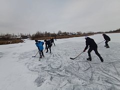 Ледовая площадка для зимних забав