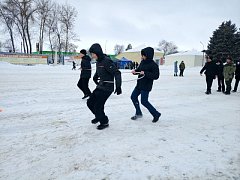 На главной площади р.п. Самойловки прошло яркое и веселое гулянье – праздник «Широкая Масленица»