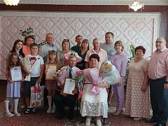 Изумрудная свадьба супругов Сергиенко