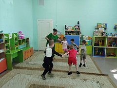 Дошкольники «оказались» на острове развлечений