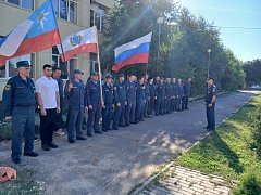 Нормативы ГТО сдавали пожарные