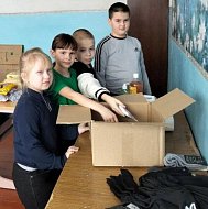 Жители с. Полоцкого присоединились к акции «Своих не бросаем!»