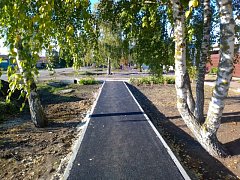 В р.п. Самойловке продолжится реализация программы по ремонту и обустройству тротуаров