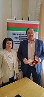 Главе КФХ Виктору Анатольевичу Семикину вручили общественную медаль