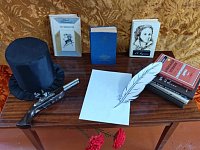 В Полтавской библиотеке работает выставка, посвященная А.С. Пушкину