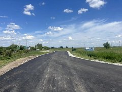 В с. Новоалександровке отремонтировали автомобильную дорогу
