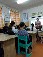 Урок патриотизма прошел для школьников Благовещенки