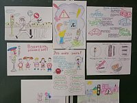 Ученики Самойловской средней школы стали участниками «Академии дорожного движения»