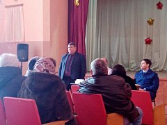 Глава района встретился с жителями Красавского МО