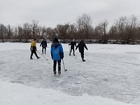 Ледовая площадка для зимних забав