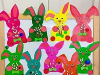 Дошкольники изготовили поделки к Вербному воскресенью